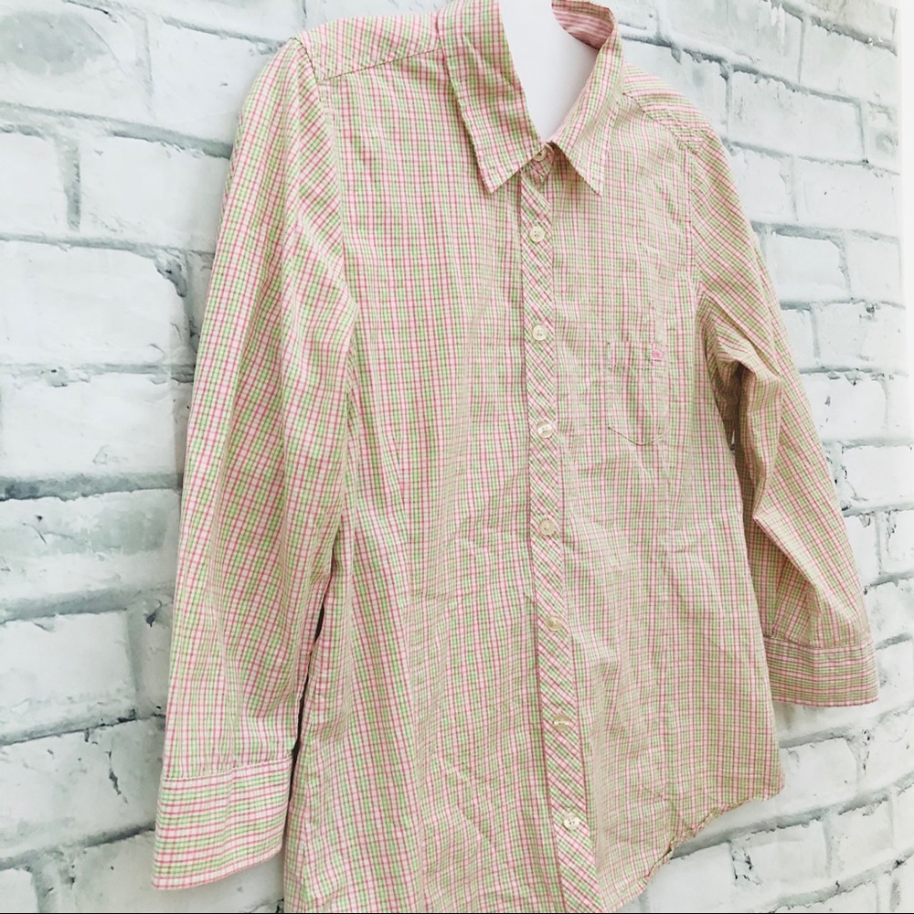 Vineyard Vines Button Down Shirt 3/4 Sleeves Women - Picture 4 of 8